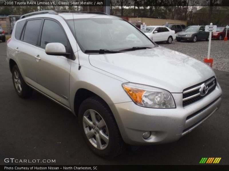 Classic Silver Metallic / Ash 2008 Toyota RAV4 Limited V6