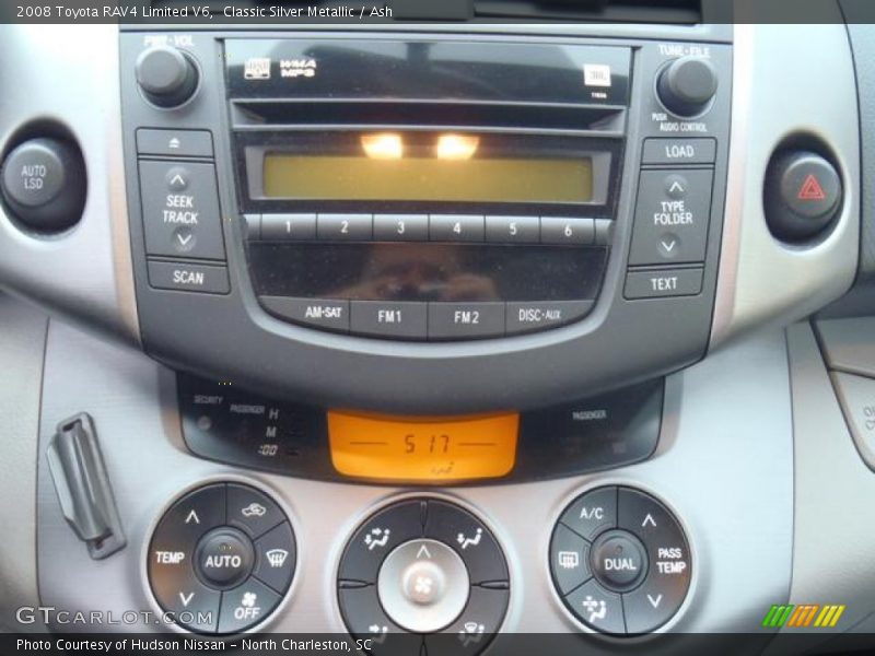 Classic Silver Metallic / Ash 2008 Toyota RAV4 Limited V6
