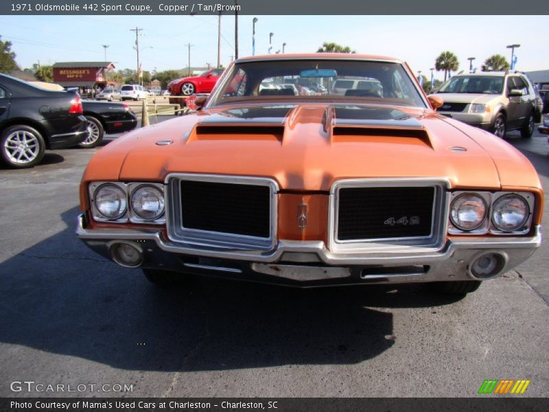 Copper / Tan/Brown 1971 Oldsmobile 442 Sport Coupe