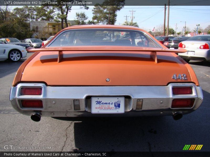 Copper / Tan/Brown 1971 Oldsmobile 442 Sport Coupe