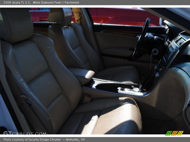 White Diamond Pearl / Parchment 2006 Acura TL 3.2