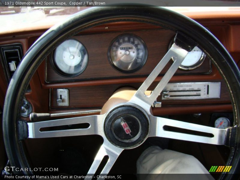 Copper / Tan/Brown 1971 Oldsmobile 442 Sport Coupe
