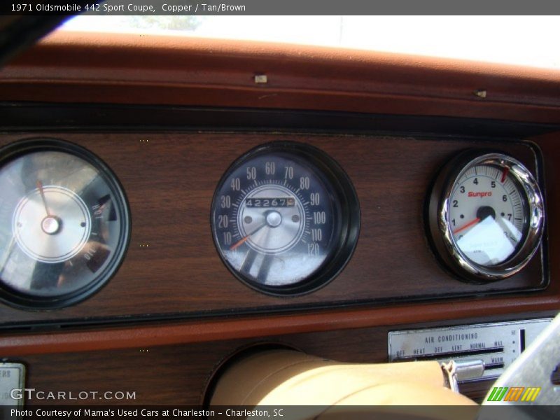 Copper / Tan/Brown 1971 Oldsmobile 442 Sport Coupe