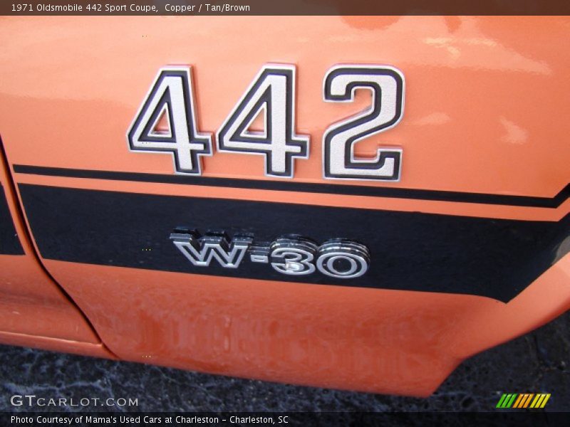 Copper / Tan/Brown 1971 Oldsmobile 442 Sport Coupe