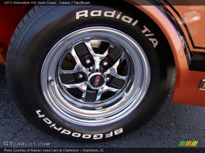 Copper / Tan/Brown 1971 Oldsmobile 442 Sport Coupe