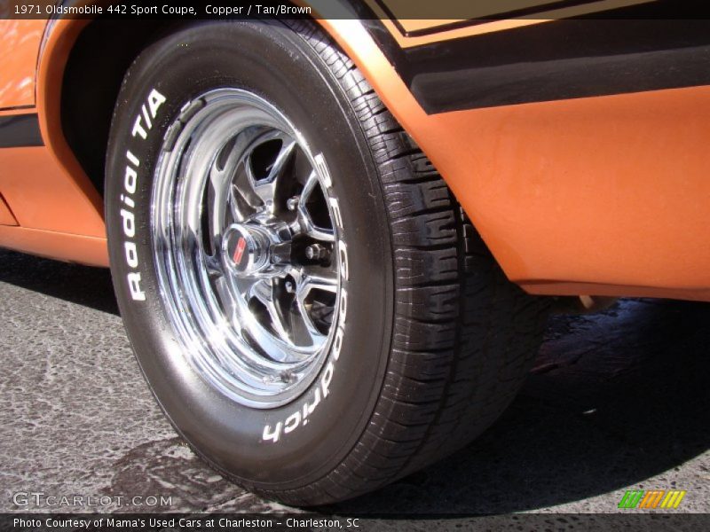 Copper / Tan/Brown 1971 Oldsmobile 442 Sport Coupe