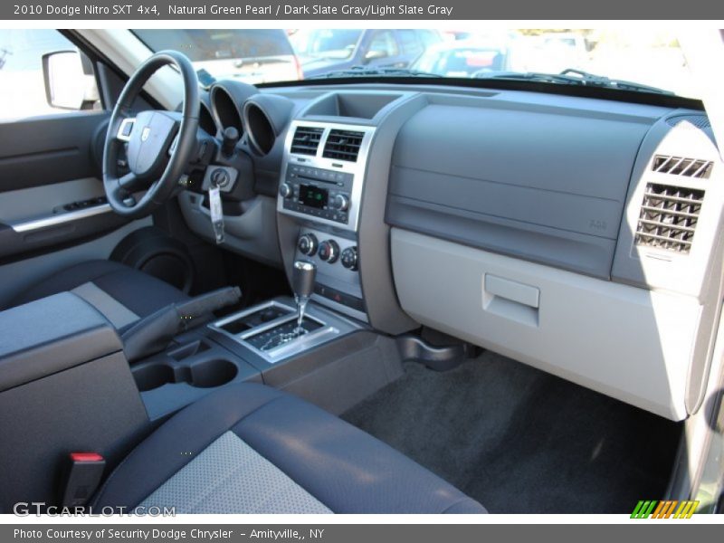 Natural Green Pearl / Dark Slate Gray/Light Slate Gray 2010 Dodge Nitro SXT 4x4