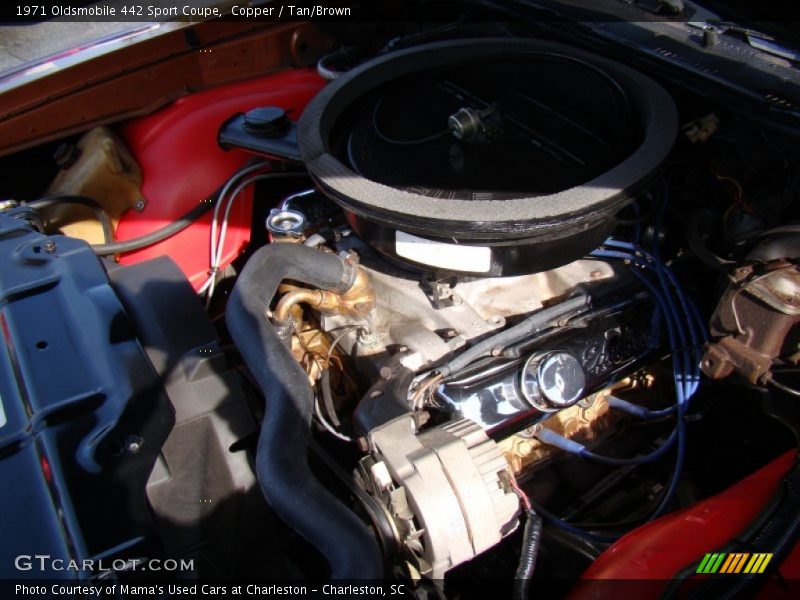 Copper / Tan/Brown 1971 Oldsmobile 442 Sport Coupe