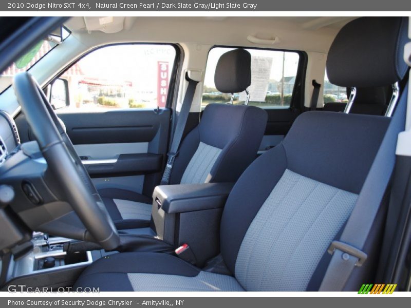 Natural Green Pearl / Dark Slate Gray/Light Slate Gray 2010 Dodge Nitro SXT 4x4
