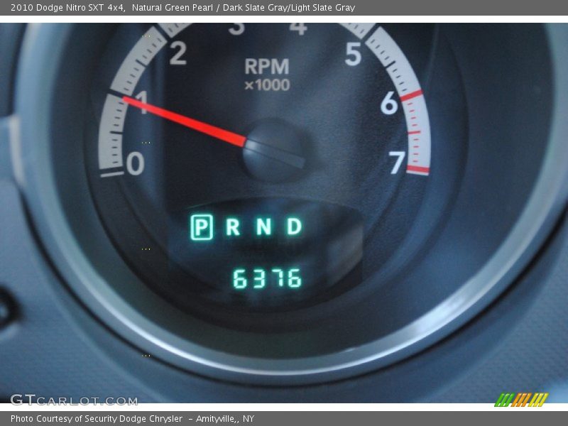 Natural Green Pearl / Dark Slate Gray/Light Slate Gray 2010 Dodge Nitro SXT 4x4