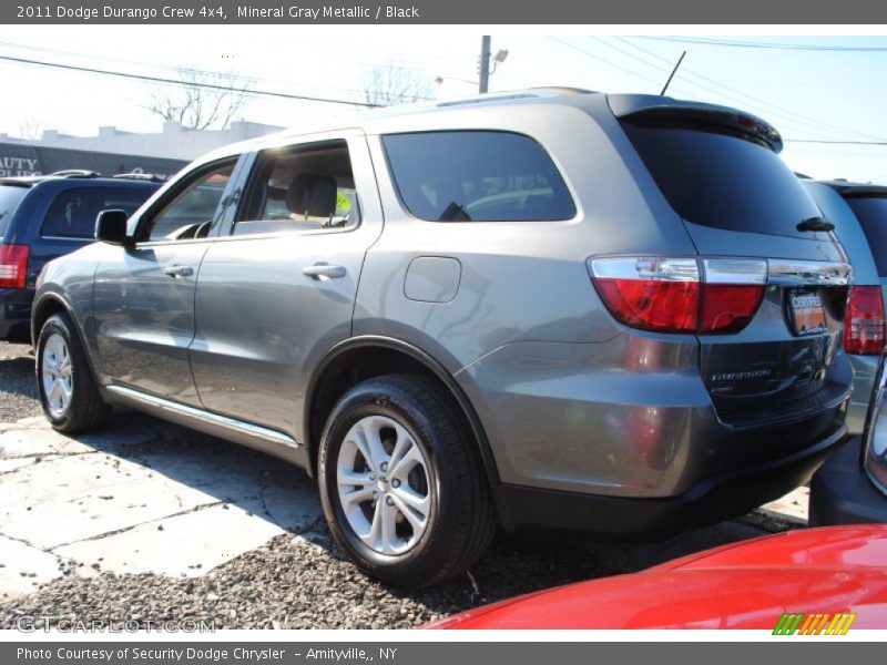 Mineral Gray Metallic / Black 2011 Dodge Durango Crew 4x4