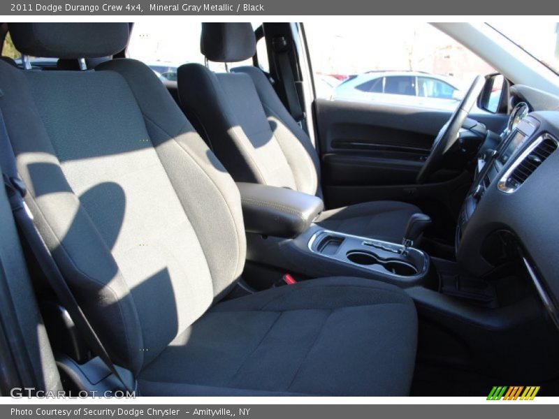 Mineral Gray Metallic / Black 2011 Dodge Durango Crew 4x4