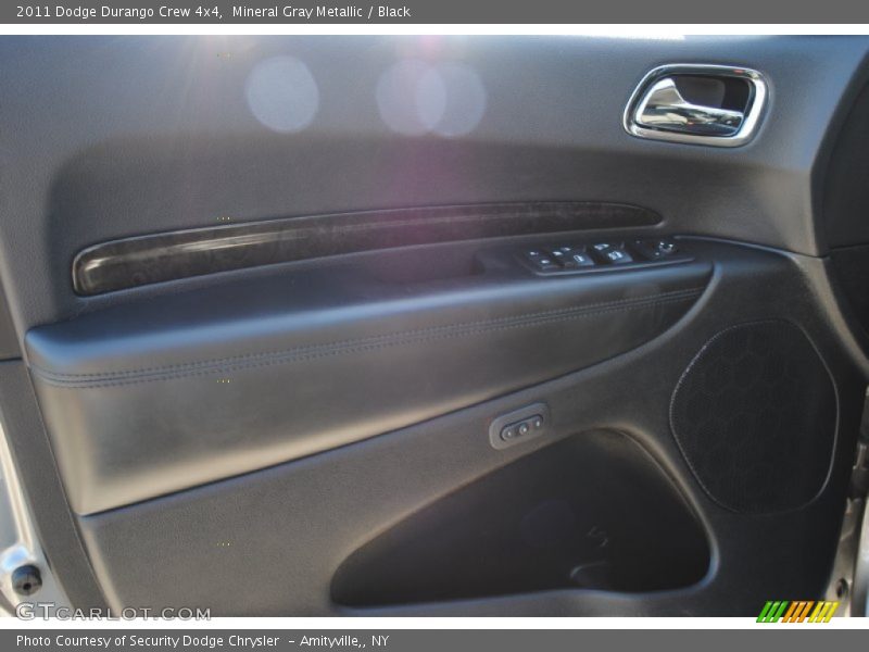 Mineral Gray Metallic / Black 2011 Dodge Durango Crew 4x4