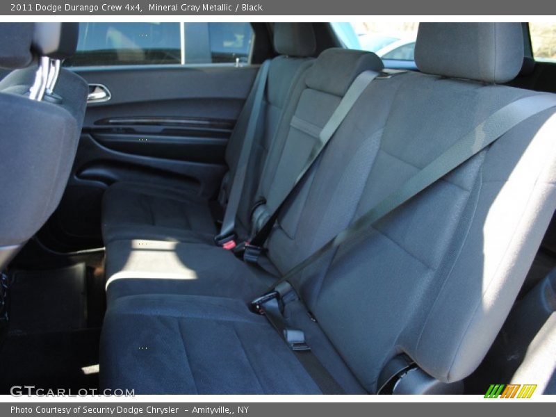 Mineral Gray Metallic / Black 2011 Dodge Durango Crew 4x4