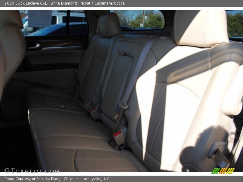 White Diamond Tricoat / Cashmere/Cocoa 2010 Buick Enclave CXL