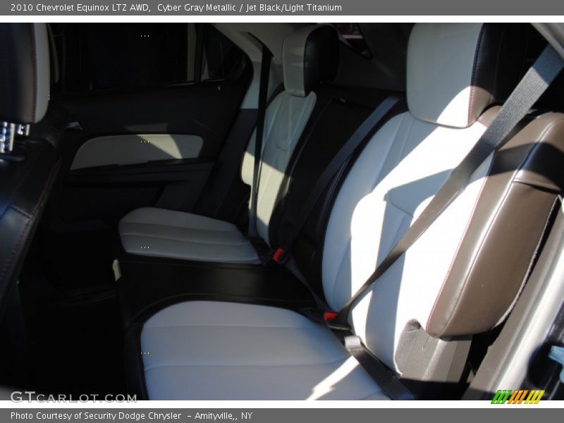 Cyber Gray Metallic / Jet Black/Light Titanium 2010 Chevrolet Equinox LTZ AWD