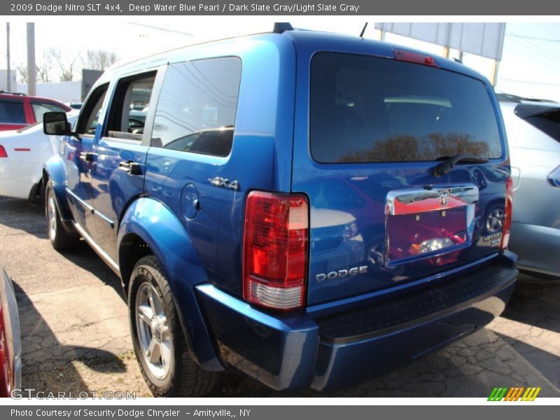 Deep Water Blue Pearl / Dark Slate Gray/Light Slate Gray 2009 Dodge Nitro SLT 4x4
