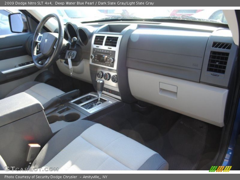 Deep Water Blue Pearl / Dark Slate Gray/Light Slate Gray 2009 Dodge Nitro SLT 4x4