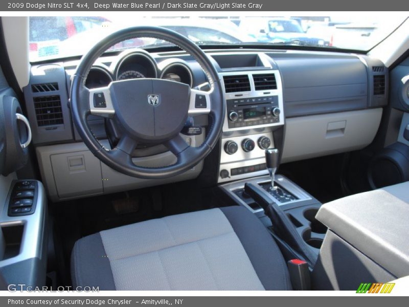 Deep Water Blue Pearl / Dark Slate Gray/Light Slate Gray 2009 Dodge Nitro SLT 4x4