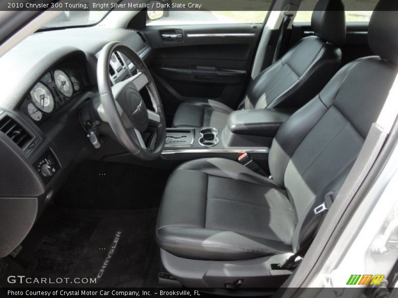 Bright Silver Metallic / Dark Slate Gray 2010 Chrysler 300 Touring