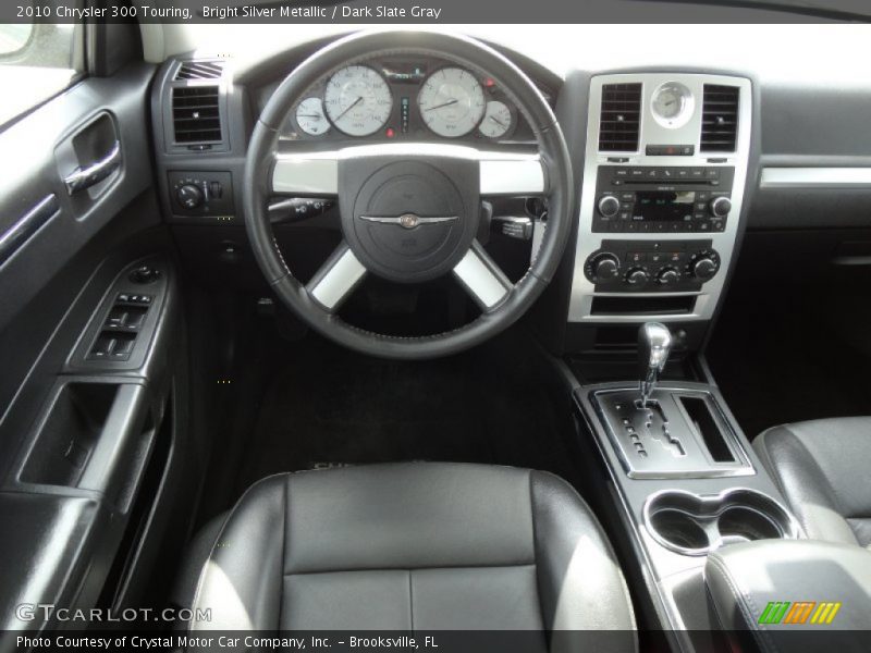 Bright Silver Metallic / Dark Slate Gray 2010 Chrysler 300 Touring
