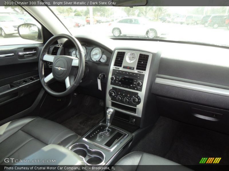 Bright Silver Metallic / Dark Slate Gray 2010 Chrysler 300 Touring