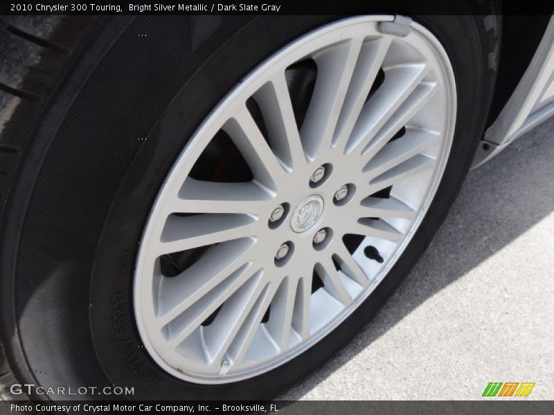 Bright Silver Metallic / Dark Slate Gray 2010 Chrysler 300 Touring