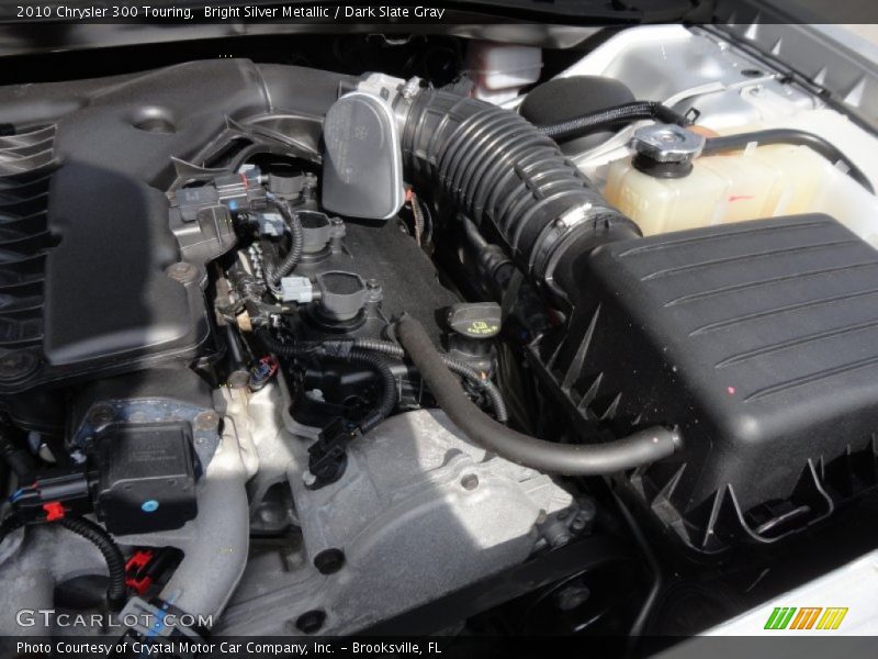 Bright Silver Metallic / Dark Slate Gray 2010 Chrysler 300 Touring