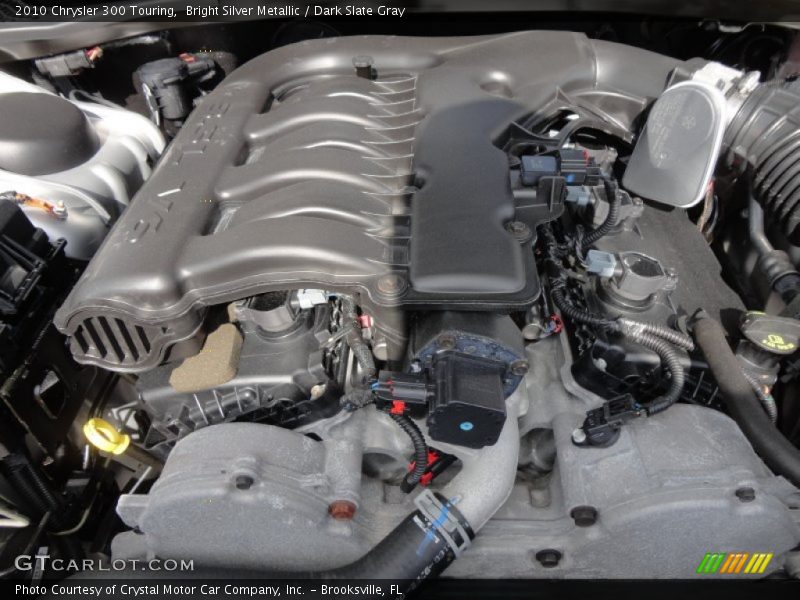 Bright Silver Metallic / Dark Slate Gray 2010 Chrysler 300 Touring
