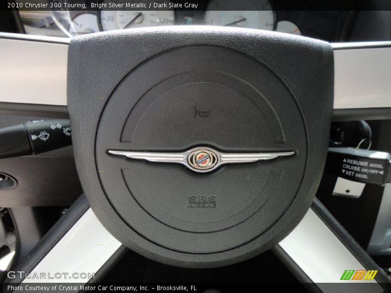 Bright Silver Metallic / Dark Slate Gray 2010 Chrysler 300 Touring