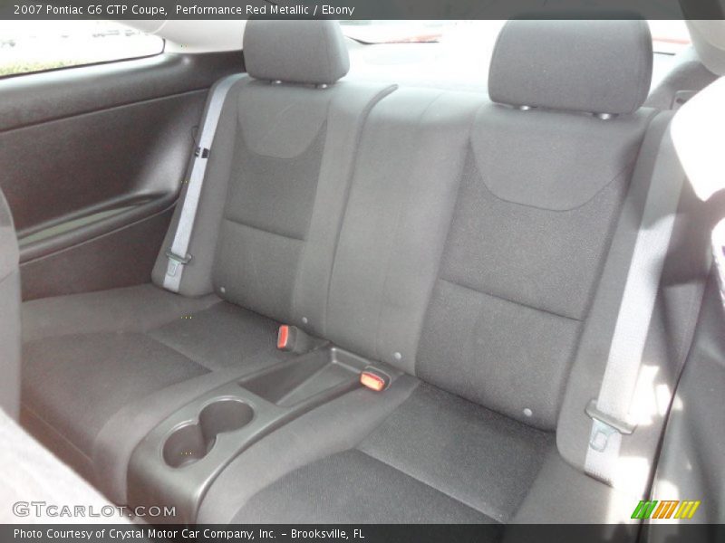 Performance Red Metallic / Ebony 2007 Pontiac G6 GTP Coupe