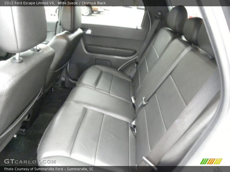 White Suede / Charcoal Black 2012 Ford Escape Limited V6