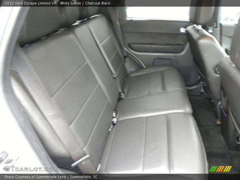 White Suede / Charcoal Black 2012 Ford Escape Limited V6