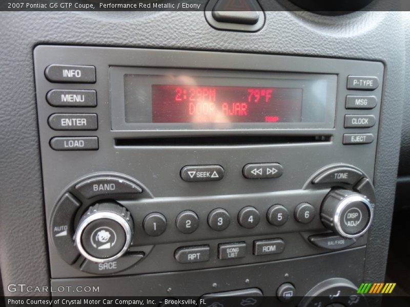 Performance Red Metallic / Ebony 2007 Pontiac G6 GTP Coupe