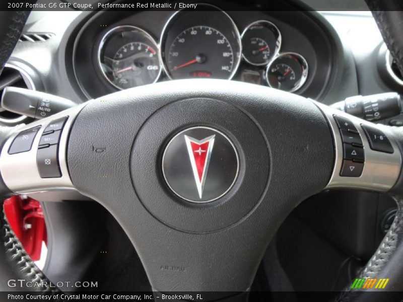 Performance Red Metallic / Ebony 2007 Pontiac G6 GTP Coupe