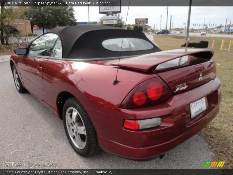 Ultra Red Pearl / Midnight 2004 Mitsubishi Eclipse Spyder GS
