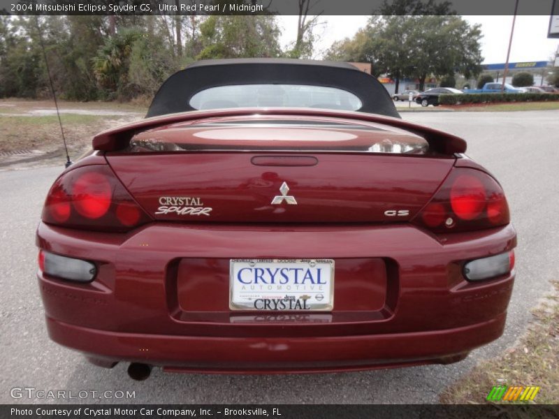 Ultra Red Pearl / Midnight 2004 Mitsubishi Eclipse Spyder GS