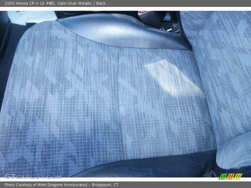 Satin Silver Metallic / Black 2003 Honda CR-V LX 4WD