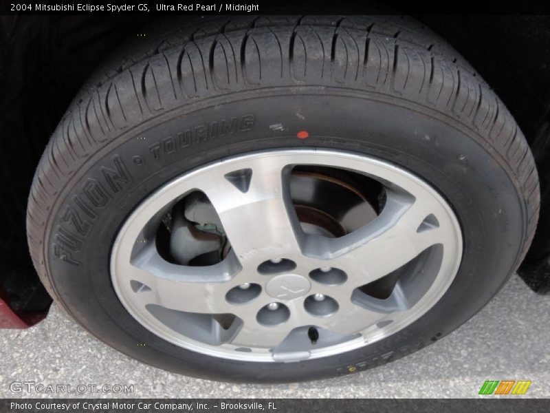 Ultra Red Pearl / Midnight 2004 Mitsubishi Eclipse Spyder GS