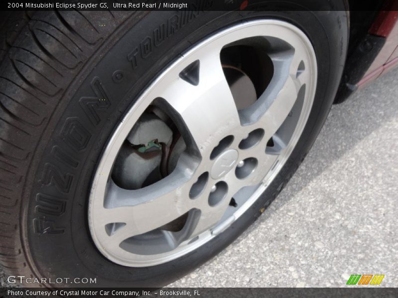 Ultra Red Pearl / Midnight 2004 Mitsubishi Eclipse Spyder GS