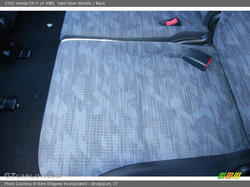 Satin Silver Metallic / Black 2003 Honda CR-V LX 4WD