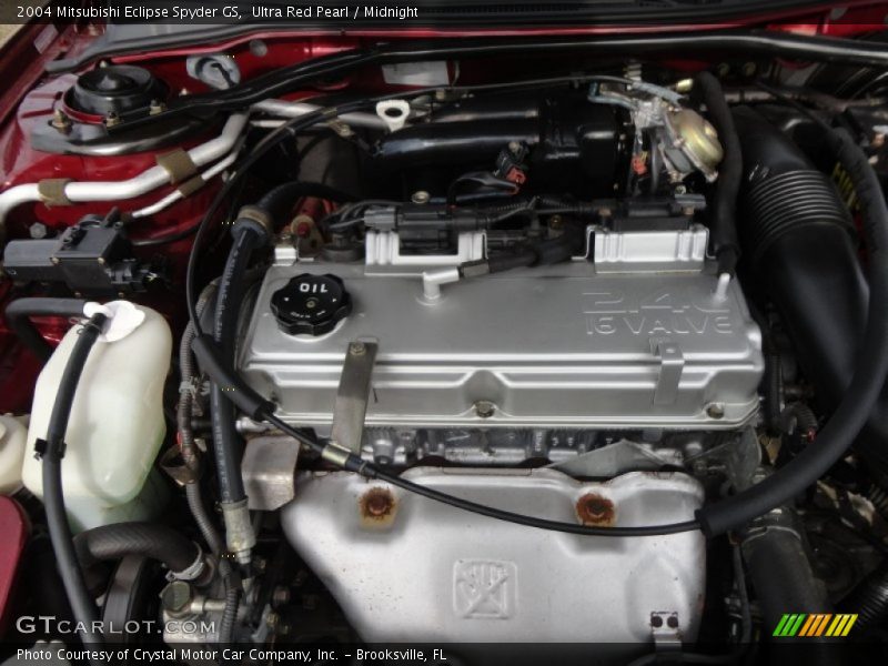 Ultra Red Pearl / Midnight 2004 Mitsubishi Eclipse Spyder GS