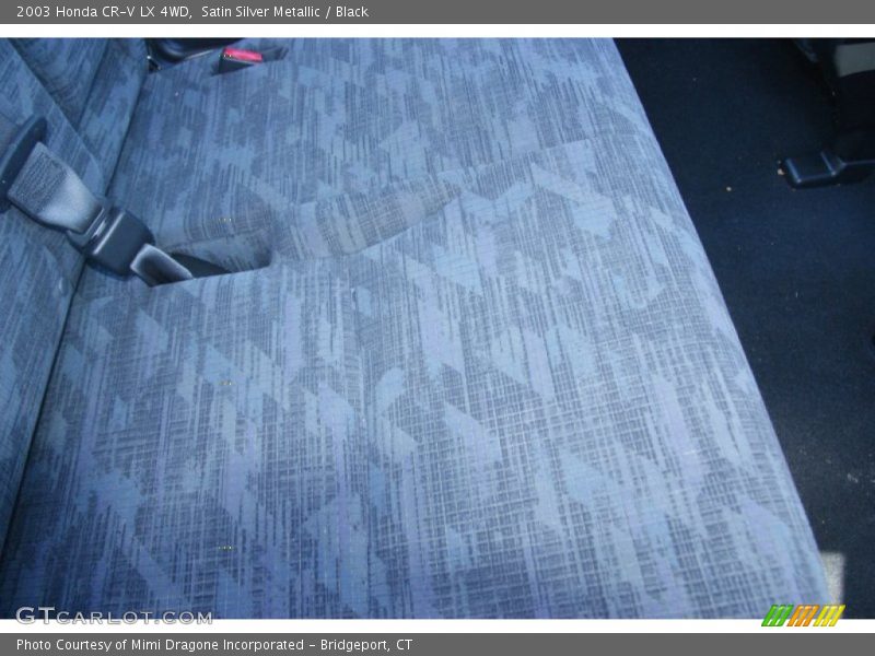 Satin Silver Metallic / Black 2003 Honda CR-V LX 4WD