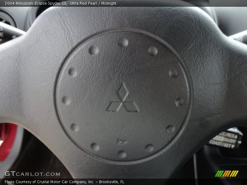 Ultra Red Pearl / Midnight 2004 Mitsubishi Eclipse Spyder GS