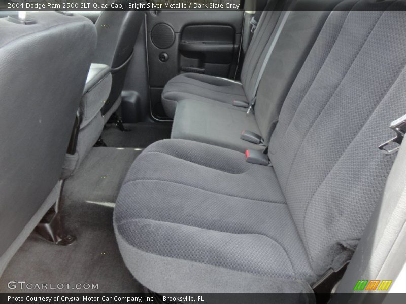 Bright Silver Metallic / Dark Slate Gray 2004 Dodge Ram 2500 SLT Quad Cab