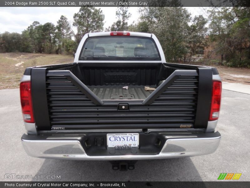 Bright Silver Metallic / Dark Slate Gray 2004 Dodge Ram 2500 SLT Quad Cab