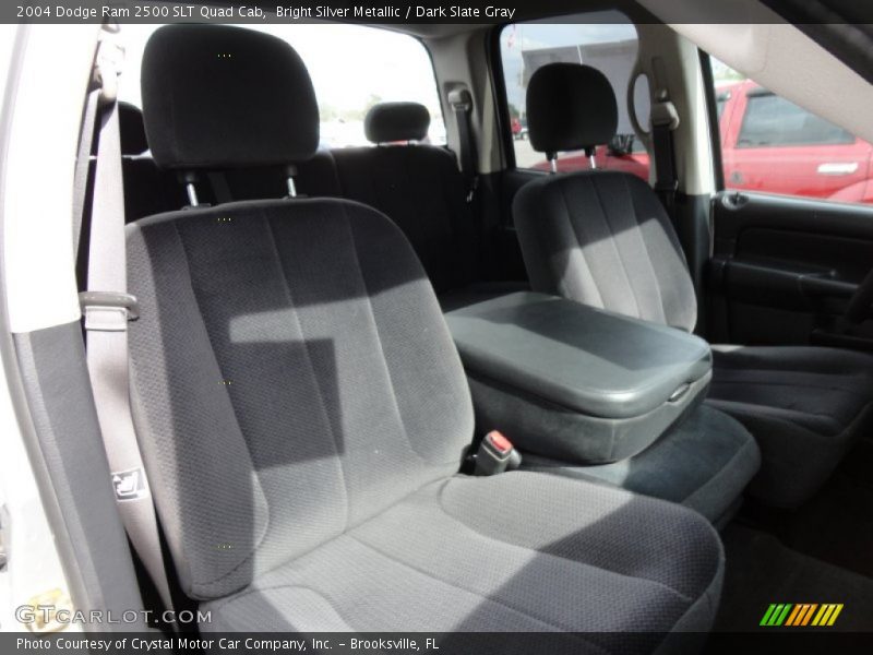 Bright Silver Metallic / Dark Slate Gray 2004 Dodge Ram 2500 SLT Quad Cab