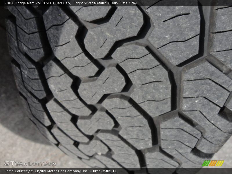 Bright Silver Metallic / Dark Slate Gray 2004 Dodge Ram 2500 SLT Quad Cab