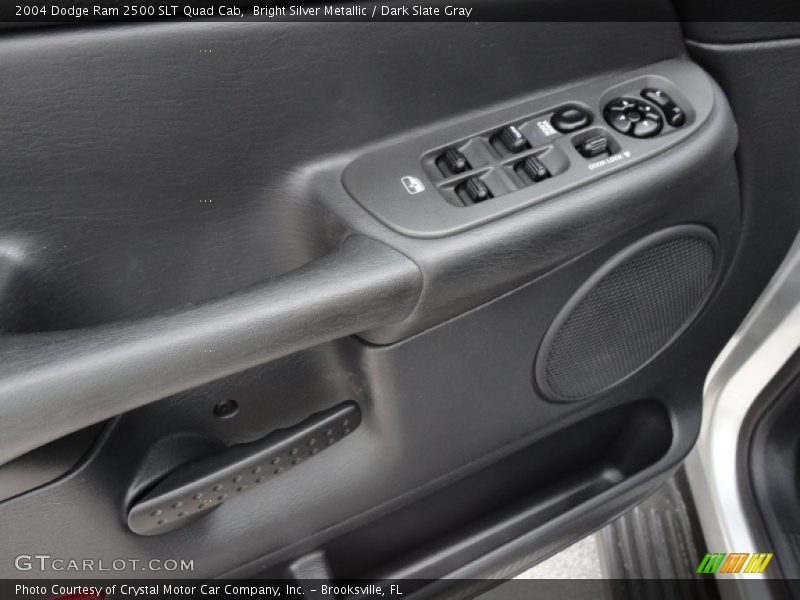 Bright Silver Metallic / Dark Slate Gray 2004 Dodge Ram 2500 SLT Quad Cab