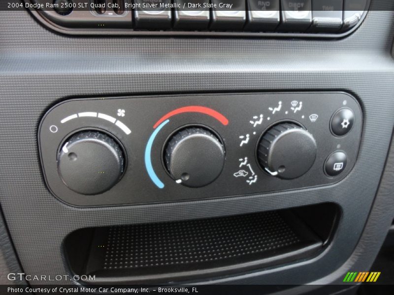 Controls of 2004 Ram 2500 SLT Quad Cab